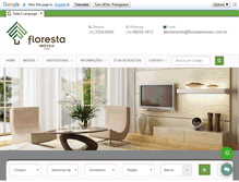 Tablet Screenshot of florestaimoveis.com.br